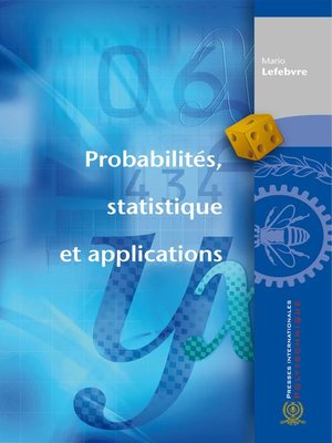 cover image of Probabilités, statistiques et applications